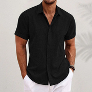 Thomas - Chemise Lin D'Été Décontractée Homme