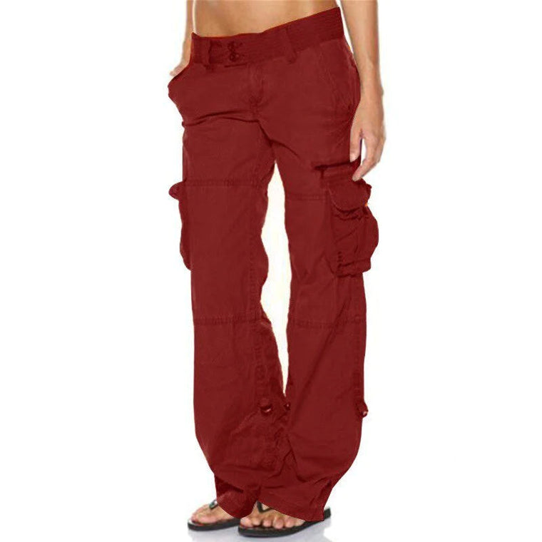 Sophie - Pantalon cargo léger femme