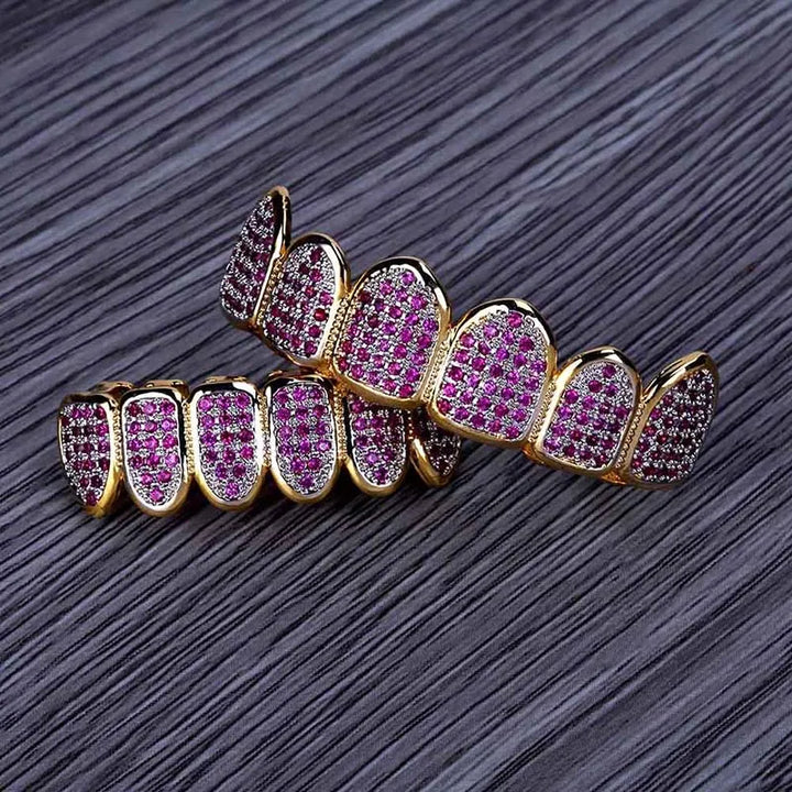 Purple grillz — Doumira