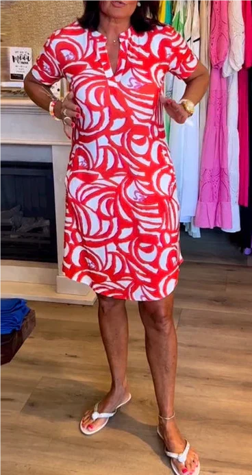 Marie - Robe Midi Chic d'Été