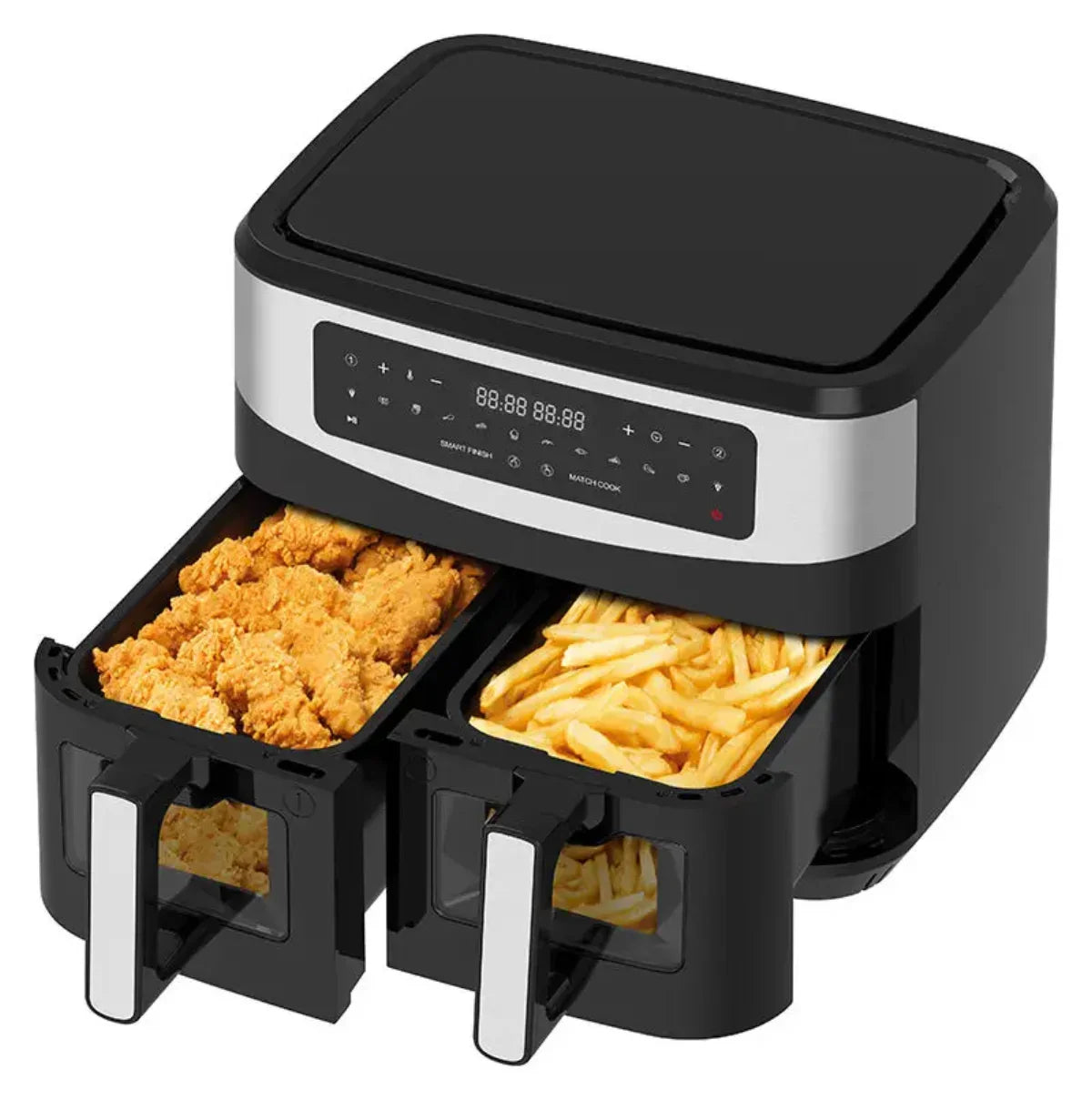 AirFry Duo™ – Air fryer double tiroir 9 L