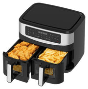 AirFry Duo 9 L - two baskets open