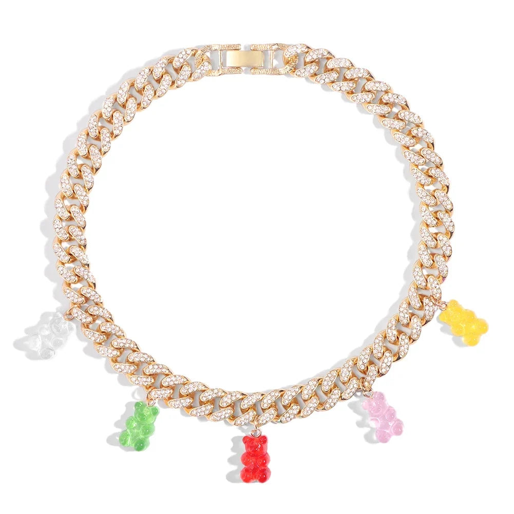 Collier ourson bonbon — Doumira