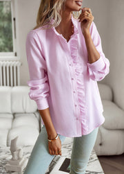 Ambre - Blouse Avec Col Et Boutons Pour Un Look Classique
