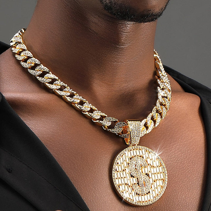 Collier Dollar bling bling — Doumira