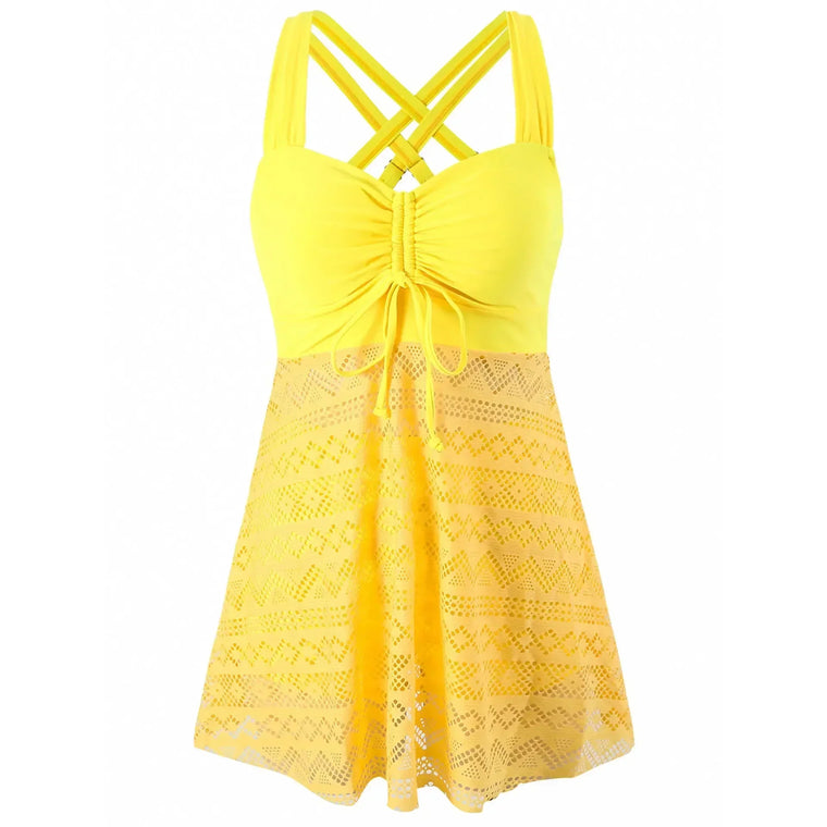 Sophie - Robe de Bain Dentelle Élégante