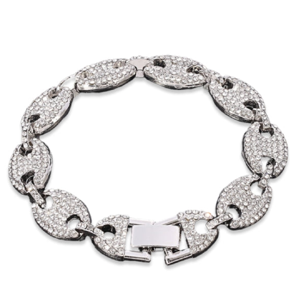 Bracelet graine de café diamant — Doumira