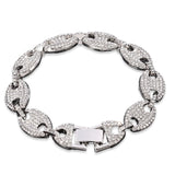 Bracelet graine de café diamant — Doumira