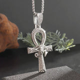 Collier croix ankh — Doumira