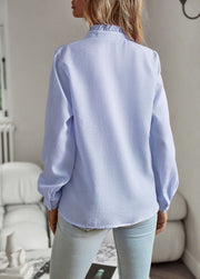 Ambre - Blouse Avec Col Et Boutons Pour Un Look Classique