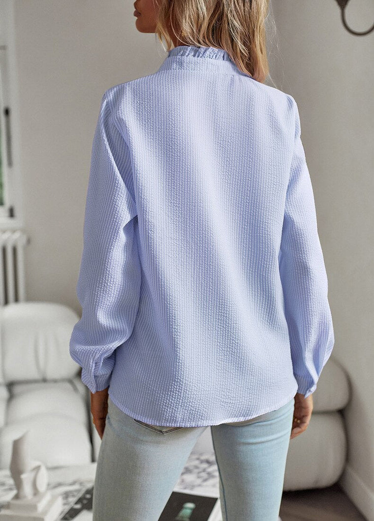 Ambre - Blouse Avec Col Et Boutons Pour Un Look Classique