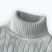 Maxime - Pull Col Roulé Classique Intemporel Homme