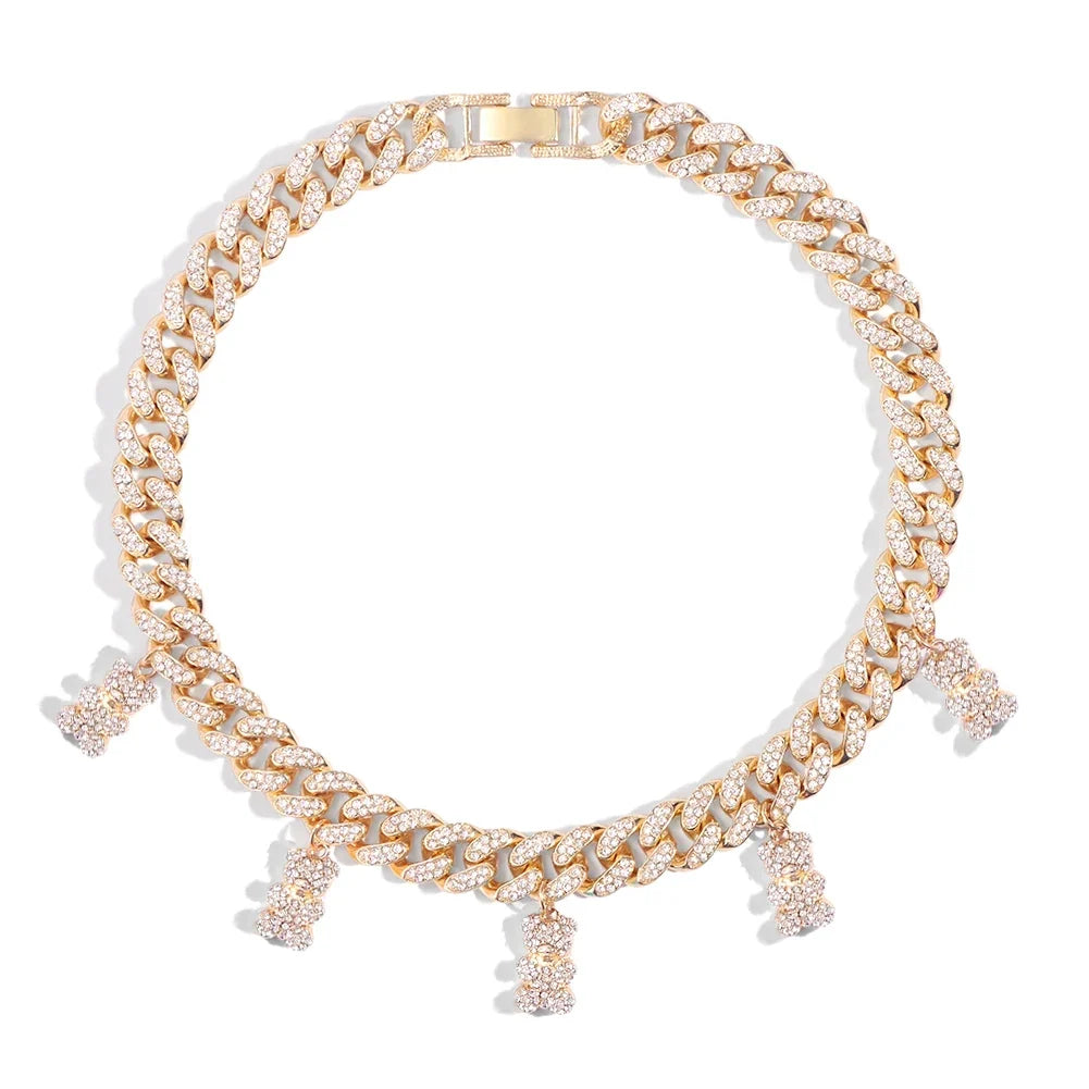 Collier ourson bonbon — Doumira