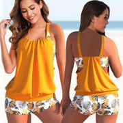 Élodie - Ensemble Tankini Bicolore Élégant Et Confortable