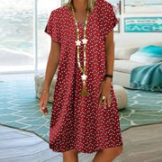 Caroline - Robe d'Été Flatteuse Chic