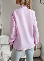 Ambre - Blouse Avec Col Et Boutons Pour Un Look Classique