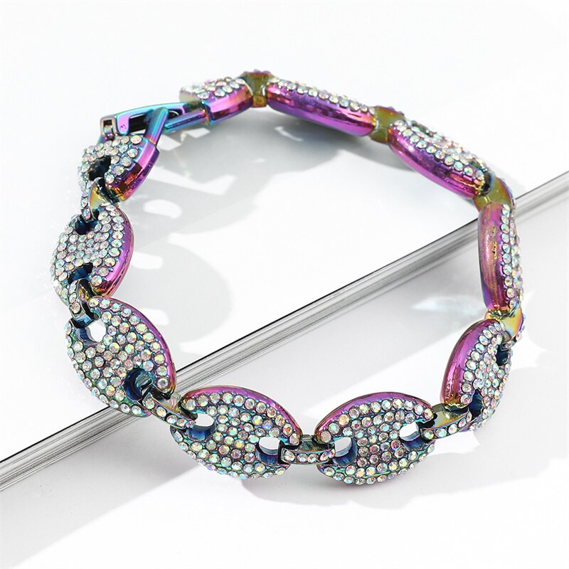 Bracelet graine de café diamant — Doumira