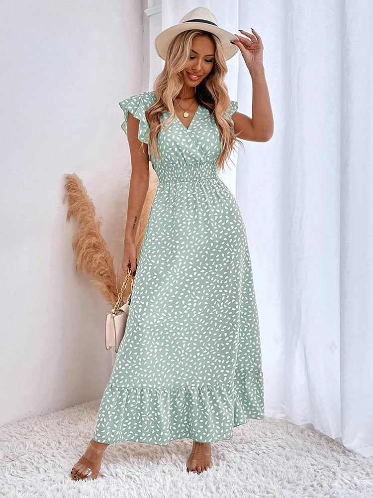 Aurélie - Robe Maxi D'Été Flatteuse