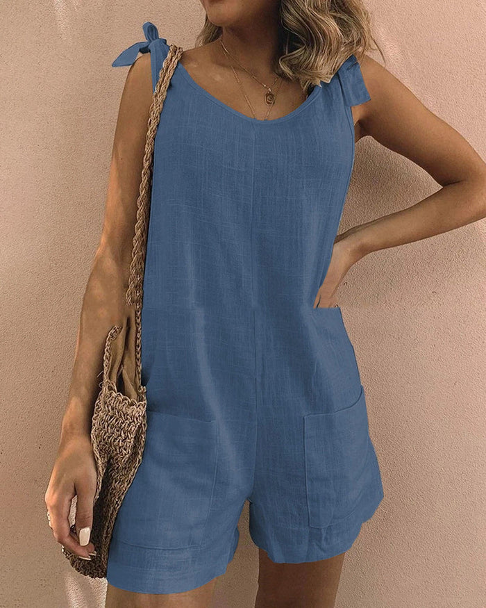 Blandine - Combinaison Sans Manches Tendance Pour Un Look Minimaliste