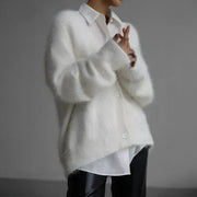 Gabrielle - Cardigan Cachemire Élégant Confortable Femme