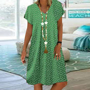 Caroline - Robe d'Été Flatteuse Chic