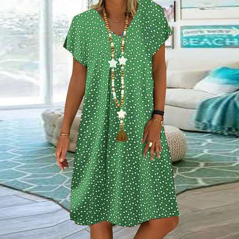 Caroline - Robe d'Été Flatteuse Chic