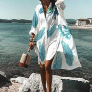Romane - Robe D'Été Élégante Et Confortable - Coupe Ajustée, Coton, Femme