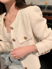 Pauline – Manteau Raffiné Avec Boutons, Parfait Pour Un Look Hivernal Élégant