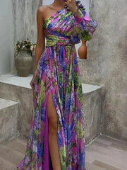 Marie - Robe Longue Fleurie Femme