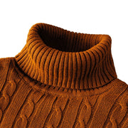 Maxime - Pull Col Roulé Classique Intemporel Homme
