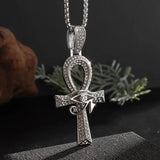 Collier croix ankh — Doumira