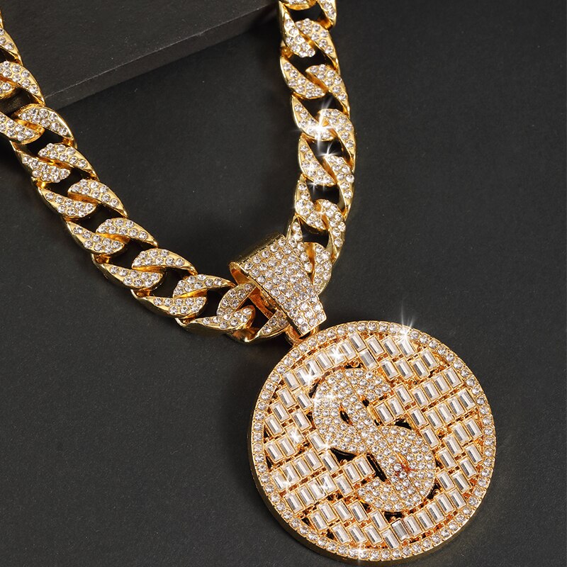 Collier Dollar bling bling — Doumira