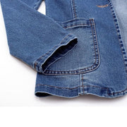 Ella - Veste Blazer Femme En Denim Moderne - Élégante Et Décontractée - Femme