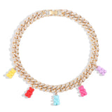 Collier ourson bonbon — Doumira