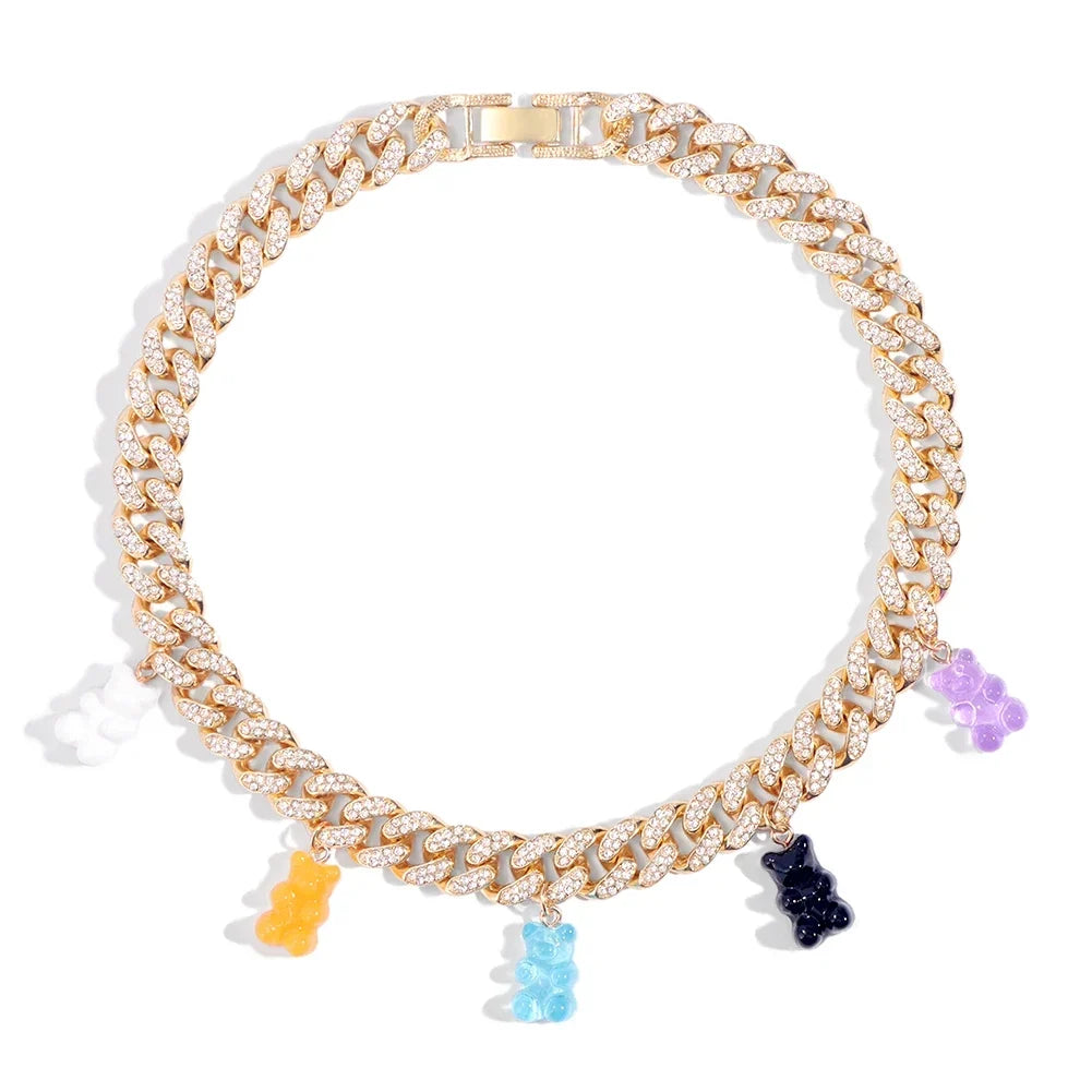 Collier ourson bonbon — Doumira