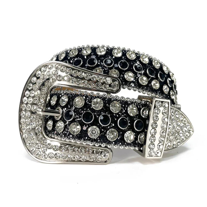 Ceinture boucle strass — Doumira