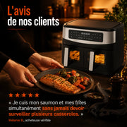 AirFry Duo™ – Air fryer double tiroir 9 L