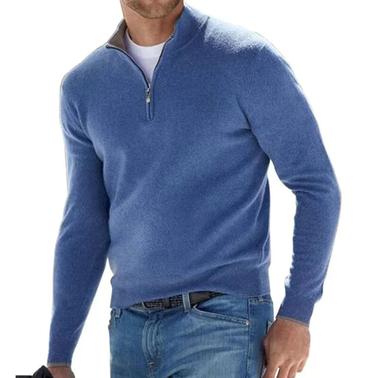 Hugo - Pull homme à demi-zip