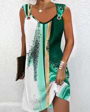 Robe D'Été Femme Imprimée Bretelles Bohème - Garance
