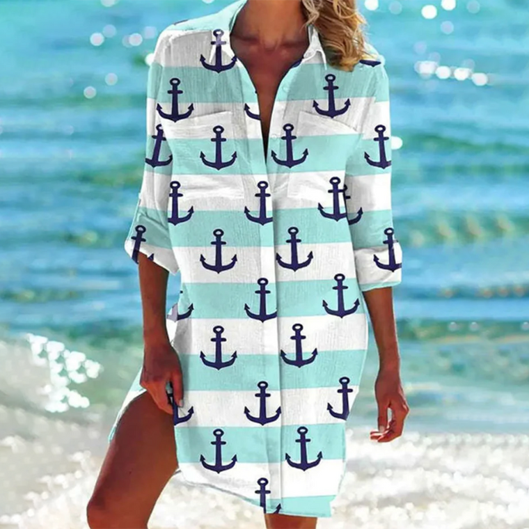 Robe Chemise Imprimée pour Femme | Style Estival