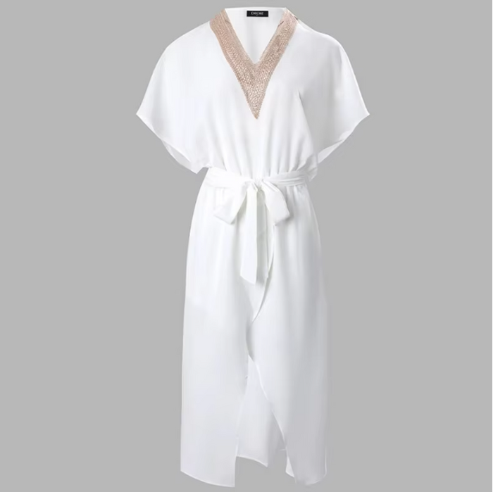 Robe Midi Femme Chic Élégante - Linda