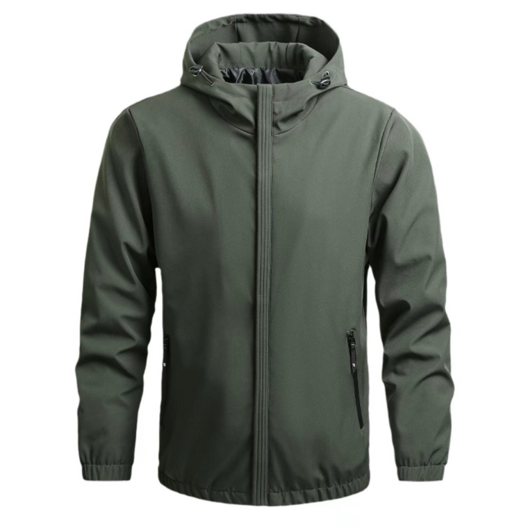 Nils - Veste homme coupe-vent à capuche