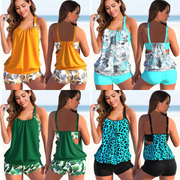 Élodie - Ensemble Tankini Bicolore Élégant Et Confortable