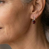 Boucles d'oreilles Veressa Ruberine — Doumira