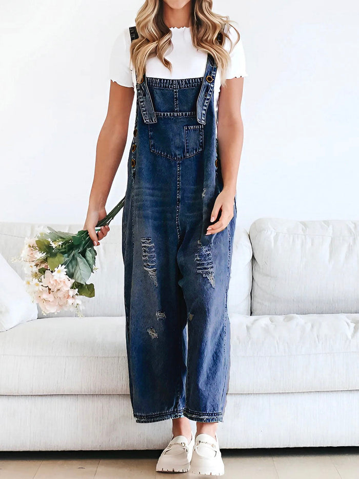 Claire - Salopette Denim Chic