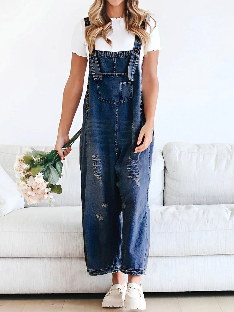 Claire - Salopette Denim Chic