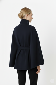 Sofia – Manteau laine femme à col élégant