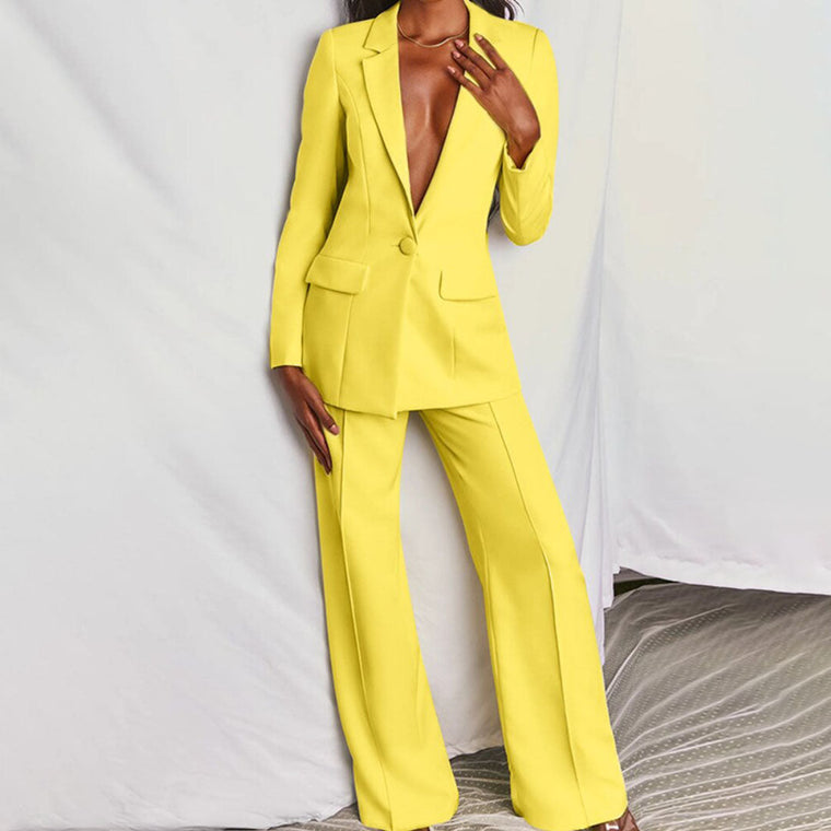 Ensemble Blazer Et Pantalon Pour Femme | Chic Et Sophistiqué