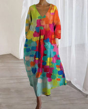 Blandina - Robe Élégante Avec Fente Haute Et Silhouette Sophistiquée