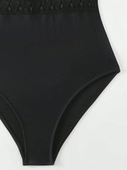 Clémence - Maillot De Bain Noir Élégant Et Chic